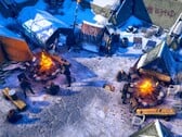 Uma imagem mostrando uma base em Wasteland 3.