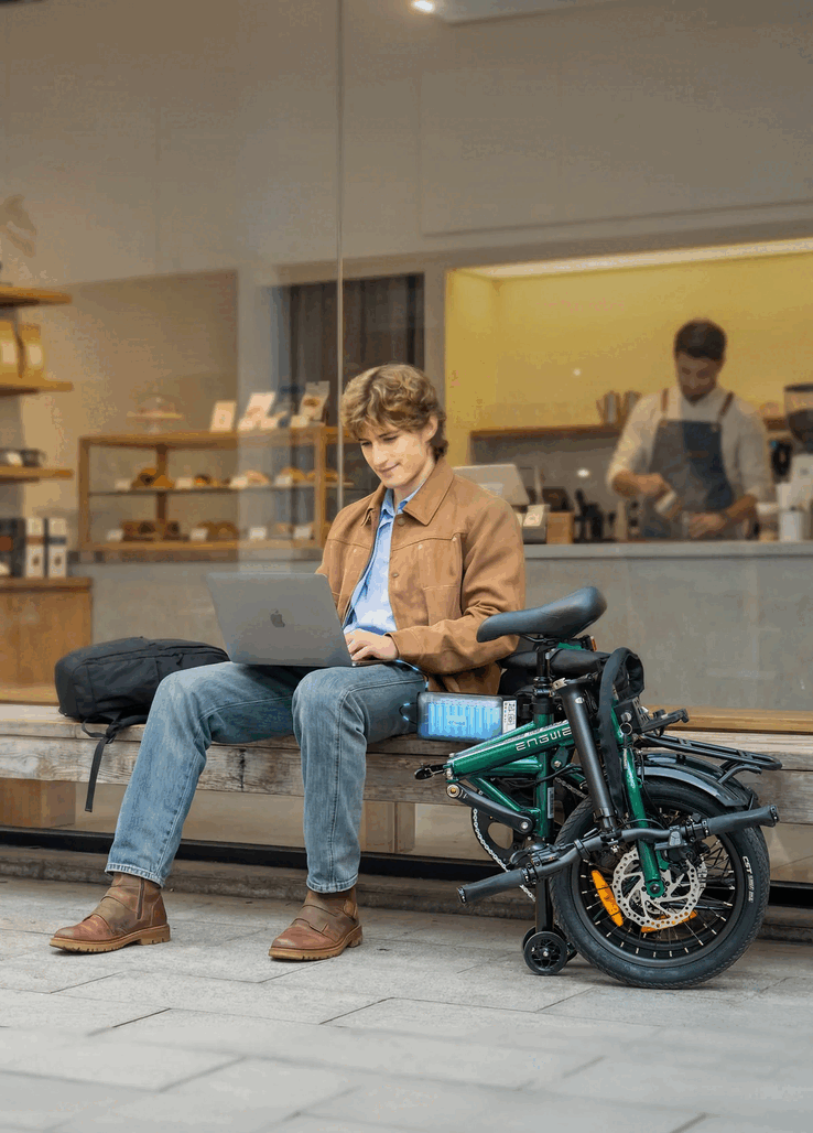 A e-bike Engwe Zip oferece até 120 km (75 milhas) de autonomia com uma única carga