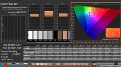 CalMAN: ColorChecker (calibrado)