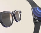 O novo design de referência da pulseira de RA, com um par de óculos Goertek. (Fonte: Goertek)
