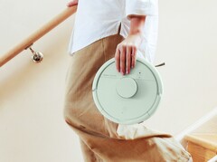 O Roomba Mini está disponível em quatro cores, incluindo um sutil tom de verde.