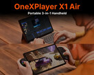 A One-Netbook oferece o OneXPlayer X1 Air em duas variantes de processador. (Fonte da imagem: One-Netbook)