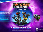 Ratchet &amp; Clank: Rift Apart está confirmado para chegar aos PCs em julho (imagem via PlayStation)