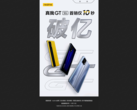 A Realme anuncia o primeiro marco de vendas do GT. (Fonte: Weibo)