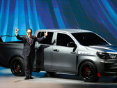 A Hilux Revo elétrica (imagem: Toyota)