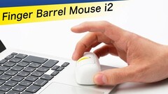 O compacto Finger Barrel Mouse i2 foi projetado ergonomicamente para evitar o acúmulo de calor na palma da mão. (Fonte: MEETS TRADING)