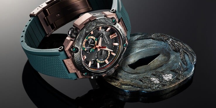 Uma imagem que vazou do relógio Casio G-Shock MRG-B2000KT. (Fonte da imagem: Ersa Watch)