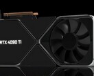 A RTX 4090 Ti Founders Edition poderia ser tão grande quanto sua antecessora, mas com um dissipador de calor mais espesso para contabilizar um TGP aumentado. (Fonte de imagem: A Lei de Moore está morta)