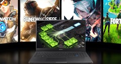 A Samsung parece estar preparando uma linha atualizada de laptops com Tiger Lake-H45 CPUs e GeForce GPUs da série RTX 30. (Fonte da imagem: Nvidia/Samsung - editado)