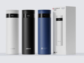 A garrafa de água inteligente está disponível em três cores. (Fonte de imagem: Huawei)