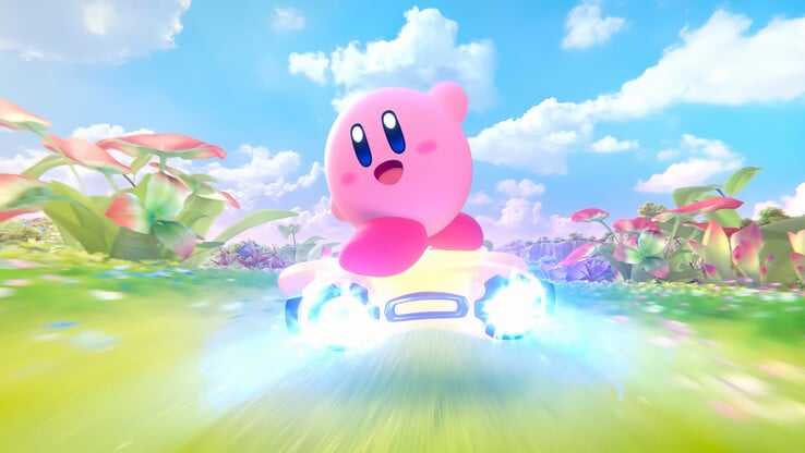 Kirby no próximo jogo Kirby Air Riders Switch 2 (Fonte da imagem: Nintendo of America)