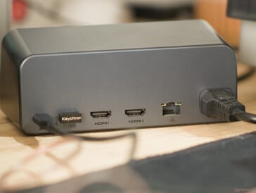 Portas traseiras conectadas da estação de acoplamento USB-C MOKiN 13 em 1