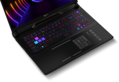 O MSI Raider GE78 HX Smart Touchpad estará disponível para compra em breve (imagem via MSI)