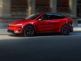 Novo Model Y Performance na cor Ultra Red (Fonte da imagem: Tesla)
