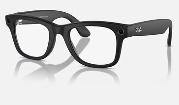 Ray-Ban Meta Wayfarer em preto com lentes transparentes (Imagem: Ray-Ban).