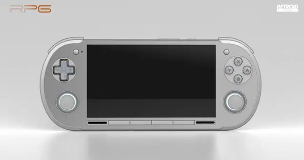 As laterais do Retroid Pocket 6 são mais arredondadas em comparação com as do seu antecessor. (Fonte da imagem: Retroid)