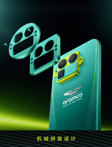 O Realme GT 8 Pro Aston Martin F1 Edition (Fonte da imagem: Realme)