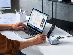 Chegou o novo carregador magnético sem fio MagFlow 3 em 1 da Ugreen (foto). (Fonte da imagem: Ugreen)