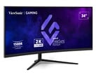 O monitor para jogos VX3418C-2K é curvo e ultralargo (Fonte da imagem: ViewSonic)