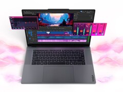 O Lenovo Yoga Pro 9i Aura Edition (2026) apresenta um painel OLED Tandem de 16 polegadas. (Fonte da imagem: Lenovo)