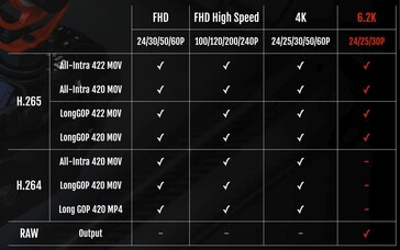 A Fujifilm X-S20 possui uma variedade de modos versáteis de gravação de vídeo para todos, desde profissionais que desejam fazer gradação de cor até mães que querem apenas vídeos de seus filhos em férias. (Fonte da imagem: Fujifilm)