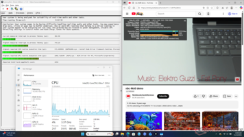 O LatencyMon não mostra queda de quadros ao reproduzir vídeo 4K60 e não apresenta problemas graves de DPC
