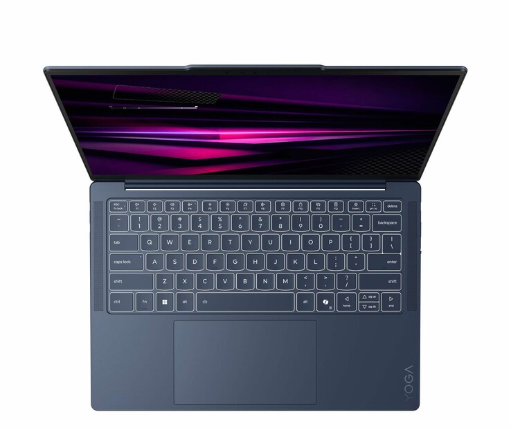 O Lenovo Yoga Slim 7x possui uma tela OLED de 14 polegadas. (Fonte da imagem: Lenovo)