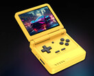 O Powkiddy V90S é o mais recente de uma linha de lançamentos recentes de dispositivos portáteis para jogos em forma de concha. (Fonte da imagem: Powkiddy - editado)