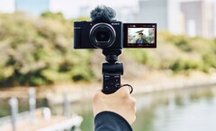 A ZV-1 II da Sony atualiza a câmera de vlogging ZV-1 para incluir uma lente mais larga para facilitar o enquadramento no modo selfie. (Fonte da imagem: Sony)