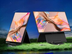 O Table 10 é um novo monitor portátil com um painel IPS de 24 polegadas e 100 Hz (Fonte da imagem: Blackview)