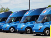 Tesla Semis em Megachargers (imagem: Pepsi)