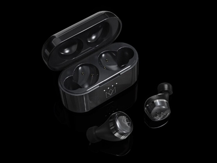Os fones de ouvido Noble Audio Falcon Max são fornecidos com um estojo de carregamento USB-C. (Fonte: Noble Audio)
