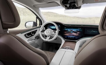 Mercedes EQE interior