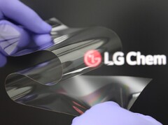 A primeira exibição sem vincos estará disponível em 2023. (Fonte da imagem: LG)