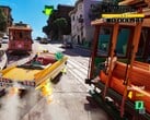 Imagem promocional de Crazy Taxi: World Tour.