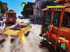 Imagem promocional de Crazy Taxi: World Tour.