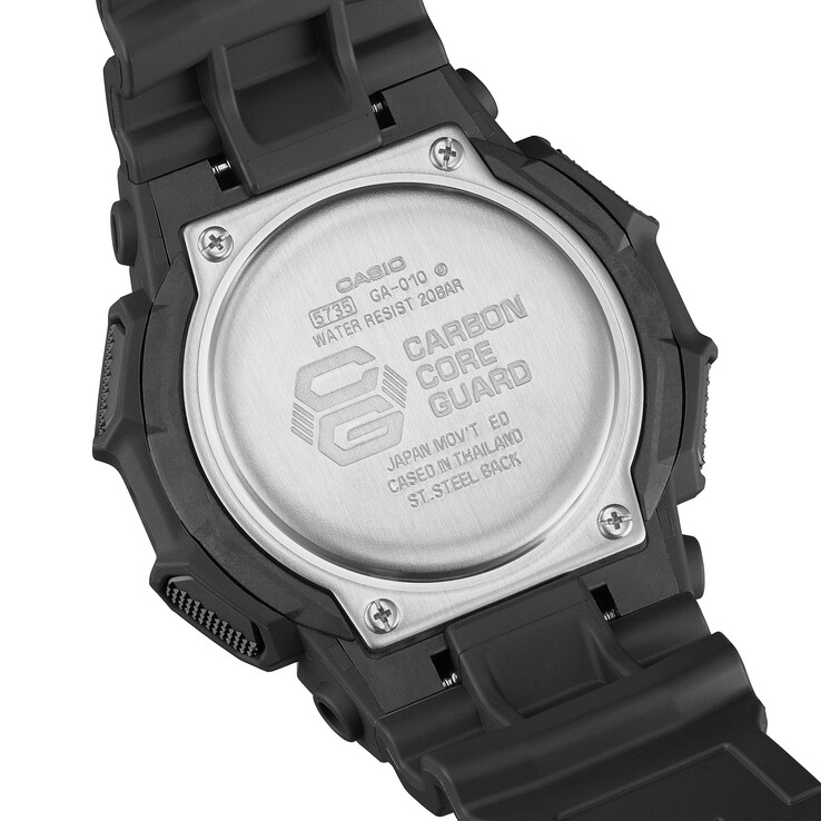 O Casio G-Shock GA-B010 provavelmente também contará com uma estrutura Carbon Core Guard. (Fonte da imagem: Casio)