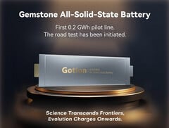 A bateria de estado sólido Gemstone entra em produção experimental com capacidade de linha de 200 MWh. (Fonte da imagem: Gotion)