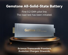 A bateria de estado sólido Gemstone entra em produção experimental com capacidade de linha de 200 MWh. (Fonte da imagem: Gotion)
