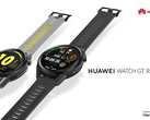 O Relógio GT Runner como visto em suas duas cores. (Fonte da imagem: Huawei)
