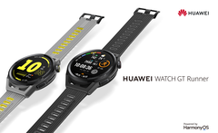 O Relógio GT Runner como visto em suas duas cores. (Fonte da imagem: Huawei)