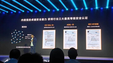 Certificações de segurança do HarmonyOS NEXT (Fonte da imagem: Huawei Central)