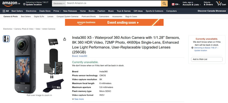 (Fonte da imagem: Amazon Canada)