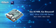 ASRock lança a série de placas-mãe NUC Ultra 100 (Fonte da imagem: ASRock)