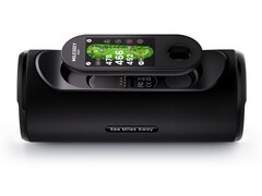 O Mileseey GeneSonic Pro combina um navegador GPS para campos de golfe com um alto-falante magnético destacável de 40 W. (Fonte da imagem: Mileseey)