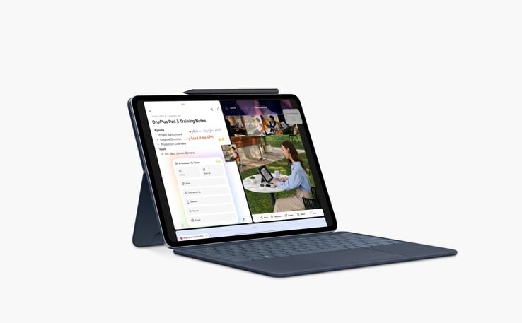 O OnePlus Pad 3 possui uma tela LCD IPS 144 Hz de 13,2 polegadas (Fonte da imagem: OnePlus)
