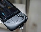 O Steam Deck 2 da Valve pode trazer gráficos AMD já ultrapassados, assim como o Steam Deck retratado aqui.