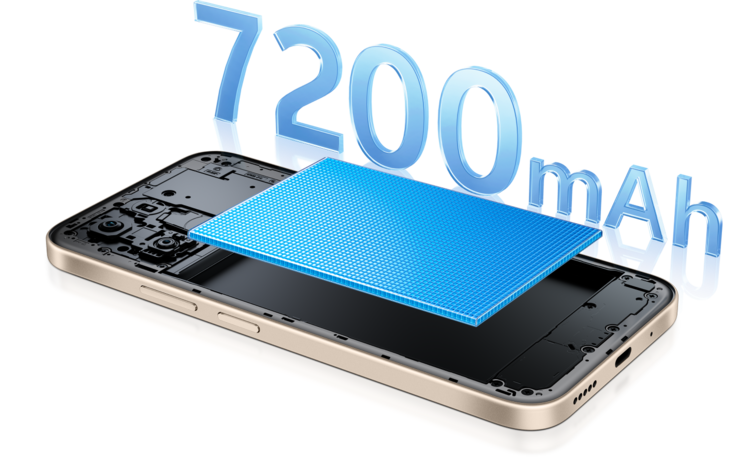 O Vivo T5 4G possui uma bateria de 7.200 mAh