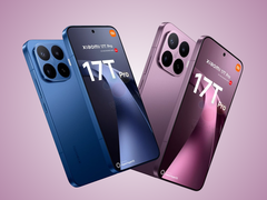 Renderizações vazadas do Xiaomi 17T Pro.