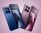 Renderizações vazadas do Xiaomi 17T Pro.